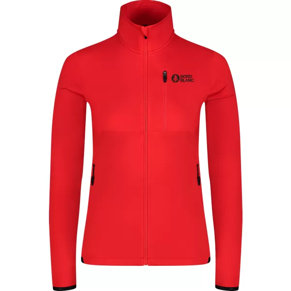  Дамски суичър powerfleece NORDBLANC SEDGE NBWFL8291 ЧЕРВЕНО 