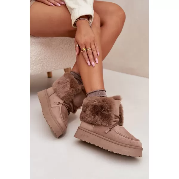  Дамски обувки BIG STAR SS274114 BEIGE Big Star Shoes 