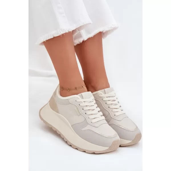  Дамски обувки BIG STAR SS274008 WHITE Big Star Shoes 