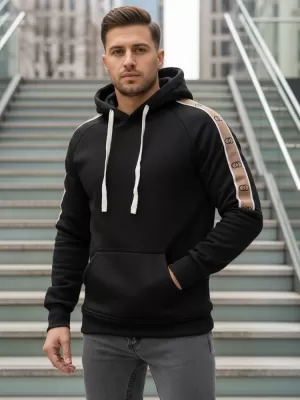 Мъжки суичър DSTREET BX5941 ЧЕРЕН