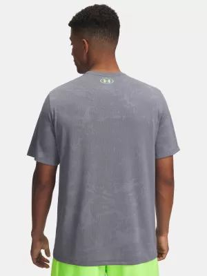 Мъжка тениска UNDER ARMOUR UA TECH VENT JACQUARD SS 1377052-025 СИВО