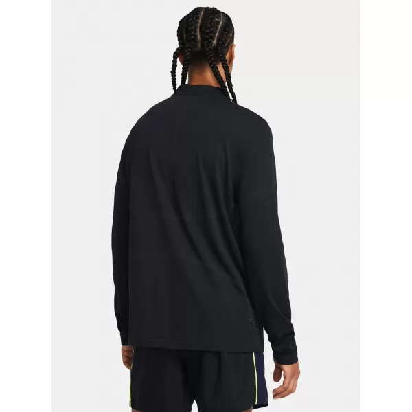  Мъжка тениска UNDER ARMOUR VANISH ELITE SEAMLESS 1/4 ZP 1382798-001 ЧЕРЕН 