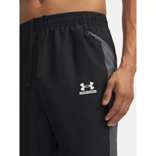  Мъжки спортен панталон UNDER ARMOUR 6011268-001 ЧЕРЕН 