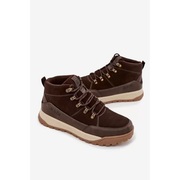  Мъжки обувки BIG STAR SS174263 BROWN/BEIGE Big Star Shoes 