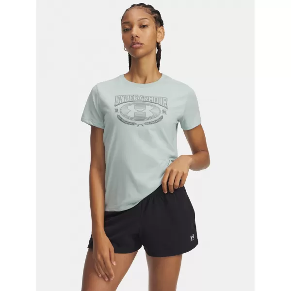  Дамска тениска UNDER ARMOUR W VARSITY SS 6010592-477 СИНЬО 