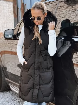 Дамски елек DSTREET TY5262 ЧЕРЕН