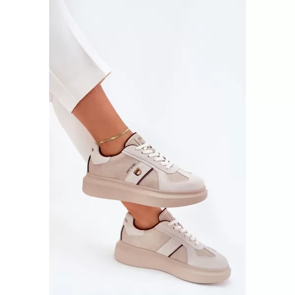  Дамски маратонки LOPEZ JUST DARE SS2D4003 BEIGE Daniel Lopez Just Dare 