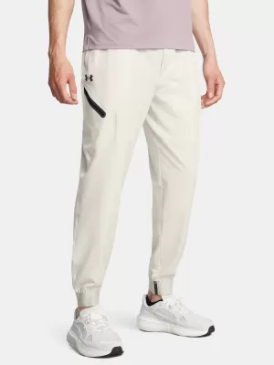 Мъжки спортен панталон UNDER ARMOUR UNSTOPPABLE JOGGERS 1388823-110 БЯЛО