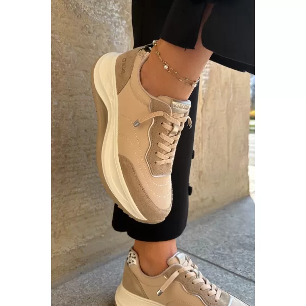  Дамски маратонки BIG STAR RR274A345 BEIGE Big Star Shoes 