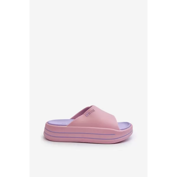  Дамски чехли BIG STAR NN274A035 PINK Big Star Shoes 