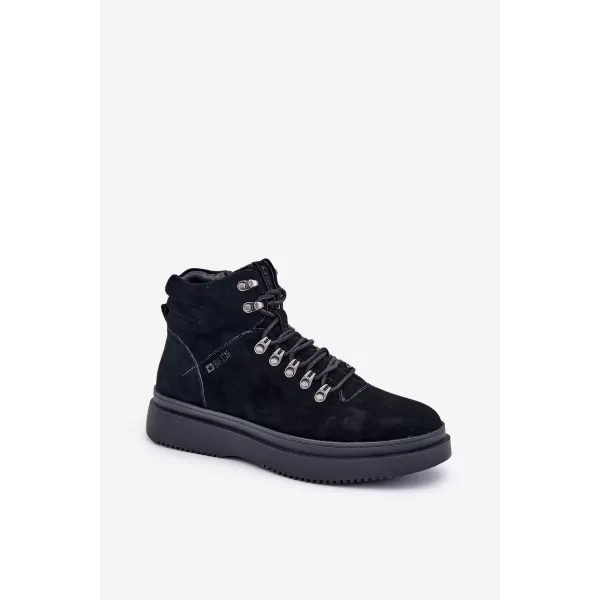  Мъжки обувки BIG STAR OO174187 BLACK Big Star Shoes 