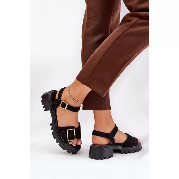  Дамски сандали BOTO GOFIELLE 36139 ЧЕРЕН 