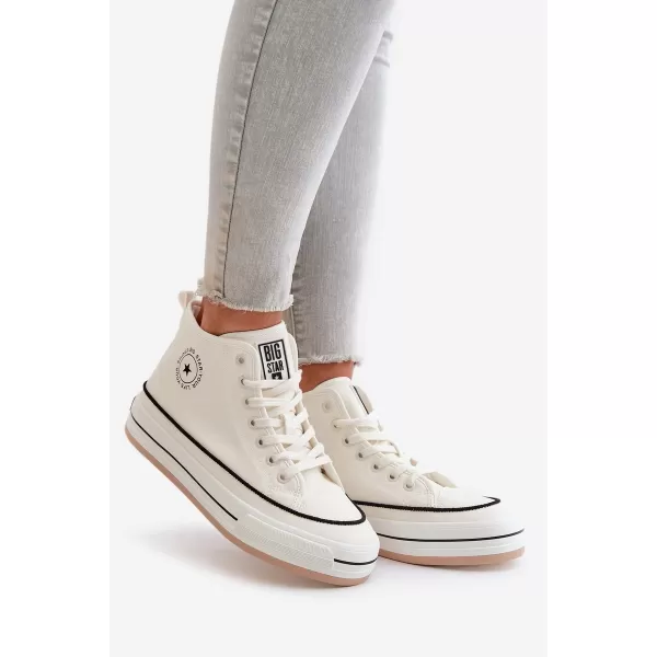  Дамски маратонки BIG STAR OO274061 WHITE Big Star Shoes 