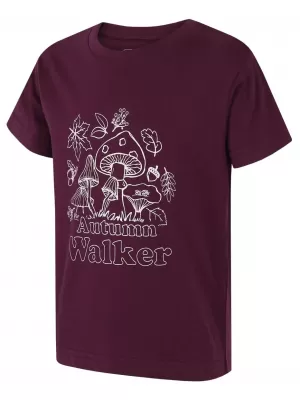Детска тениска HUSKY TEE MUSHROOM K ЛИЛАВО