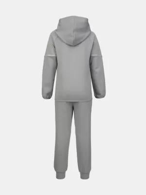 Комплект за момчета UNDER ARMOUR UA DOUBLE KNIT FZ SET UAFII1NE-053 СИВО