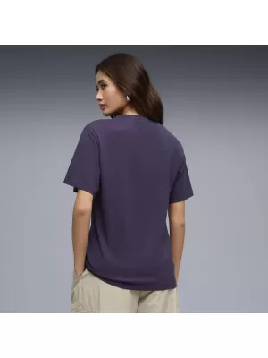 Дамска тениска PUMA GRAPHICS RELAXED TEE BETTER 691908_64 ДЪЛБОКА СЛИВА