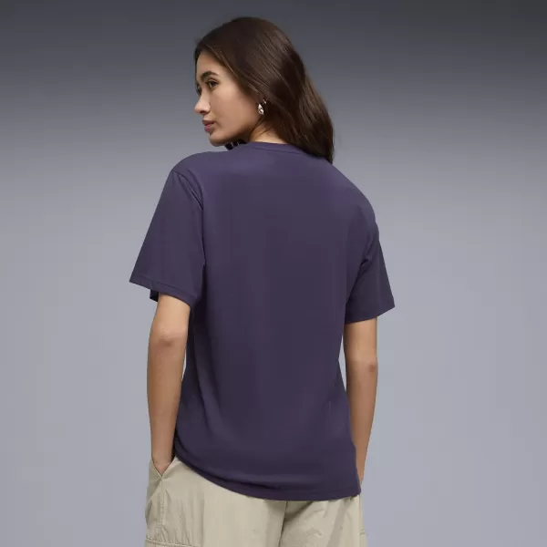  Дамска тениска PUMA GRAPHICS RELAXED TEE BETTER 691908_64 ДЪЛБОКА СЛИВА 