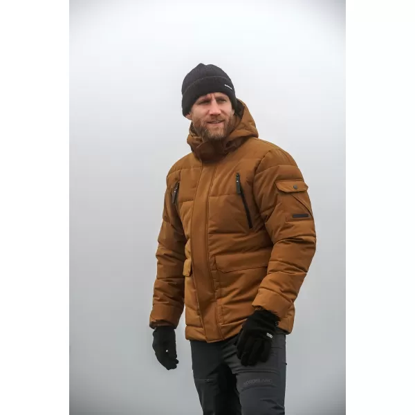  Мъжко зимно яке NORDBLANC FYRN NBWJM8257 КАФЯВОТО НА PUŠTÍK 