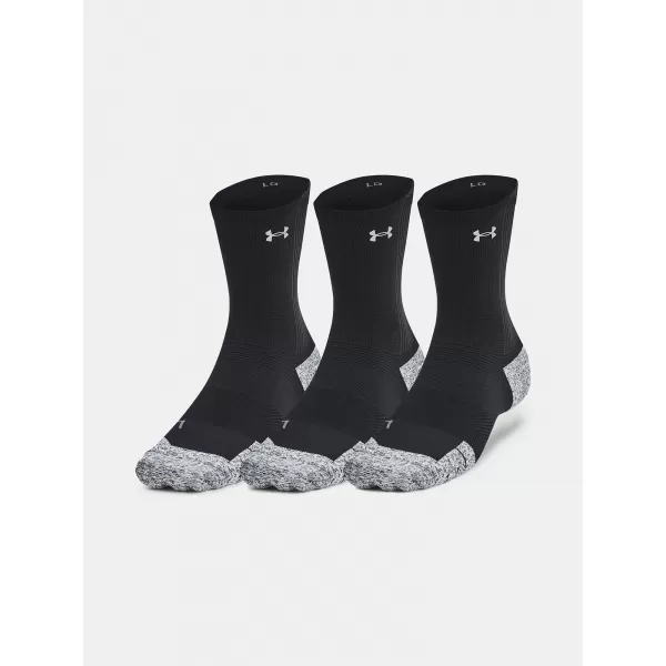  Чорапи UNDER ARMOUR UA AD RUN CUSHION CREW (3 PÁRY) 1387043-001 ЧЕРЕН 