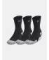 Чорапи UNDER ARMOUR UA AD RUN CUSHION CREW (3 PÁRY) 1387043-001 ЧЕРЕН