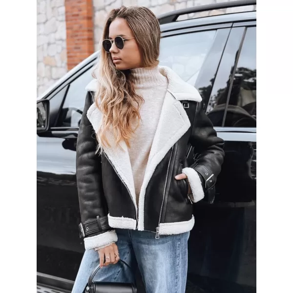  Дамско яке DSTREET TY5237 ЧЕРЕН 