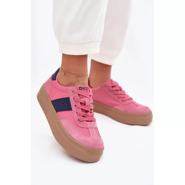  Дамски маратонки BIG STAR TT274164 PINK Big Star Shoes 