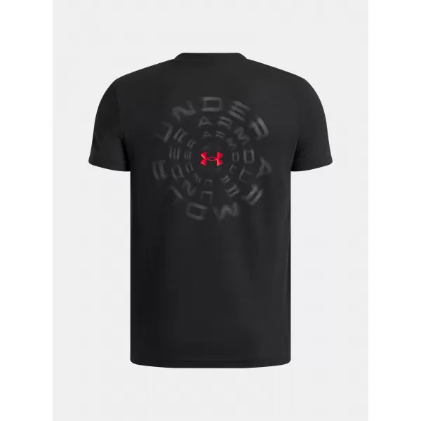  Момчешка тениска UNDER ARMOUR UA B WM BLUR SS 6009269-001 ЧЕРЕН 