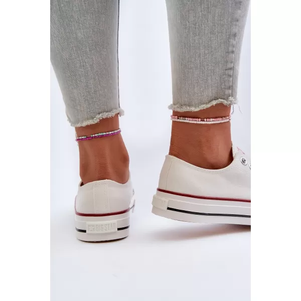  Дамски маратонки BIG STAR NN274274 WHITE Big Star Shoes 