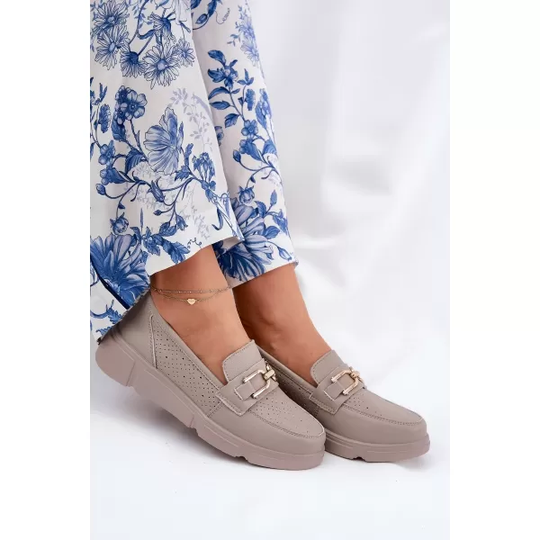  Дамски мокасини VINCEZA 88007 БЕЖОВО 