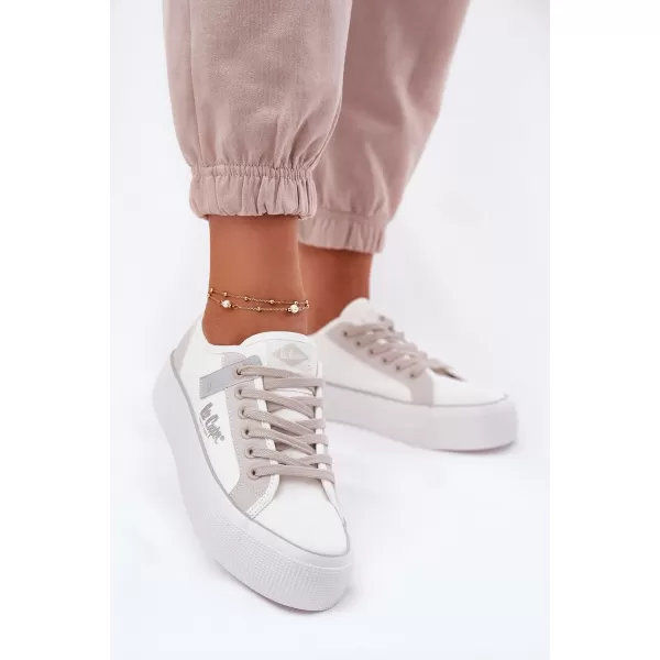  Дамски кецове LEE COOPER LCW-25-31-3479L БЯЛО 