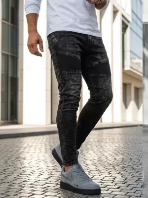 Мъжки панталон DSTREET UX3939 ЧЕРЕН