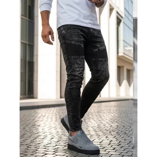  Мъжки панталон DSTREET UX3939 ЧЕРЕН 