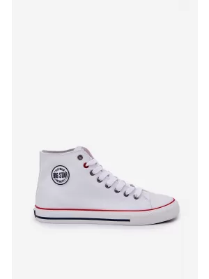 Мъжки кецове BIG STAR NN174305 WHITE Big Star Shoes