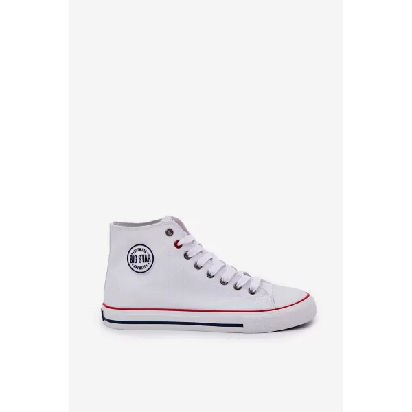  Мъжки кецове BIG STAR NN174305 WHITE Big Star Shoes 