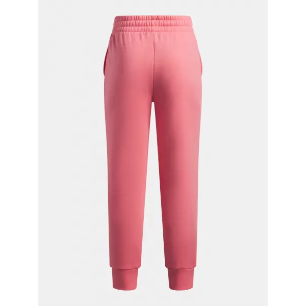 Спортни панталони за момичета UNDER ARMOUR UA RIVAL FLEECE JOGGERS 1379525-600 РОЗОВО 
