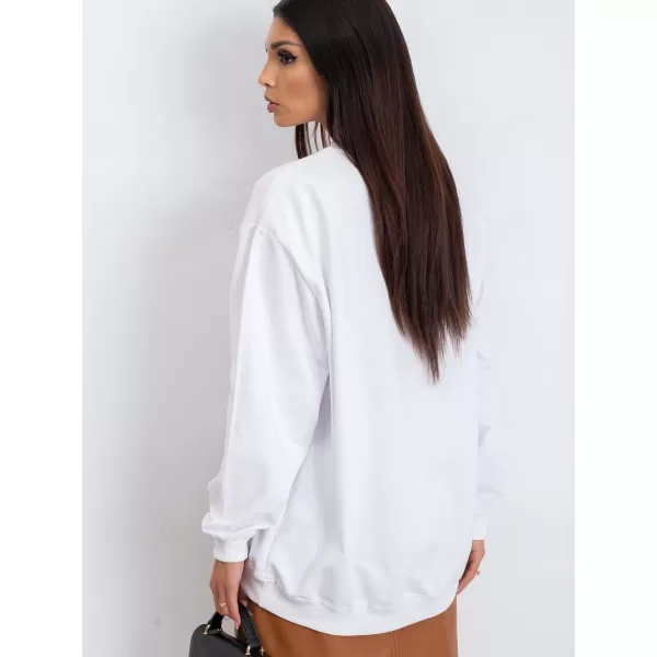  Дамски суичър BASIC FEEL GOOD RV-BL-5185.94P БЯЛО 