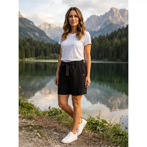  Дамски шорти ALTISPORT HOLLICE ЧЕРЕН 