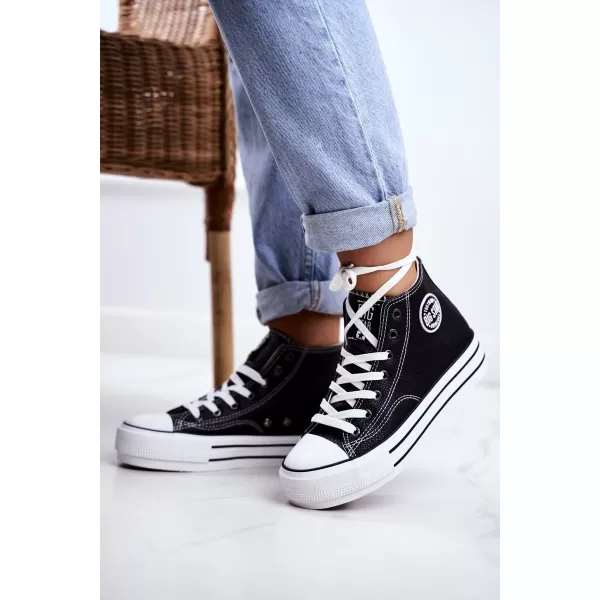  Дамски маратонки BIG STAR GG274012 BLACK Big Star Shoes 