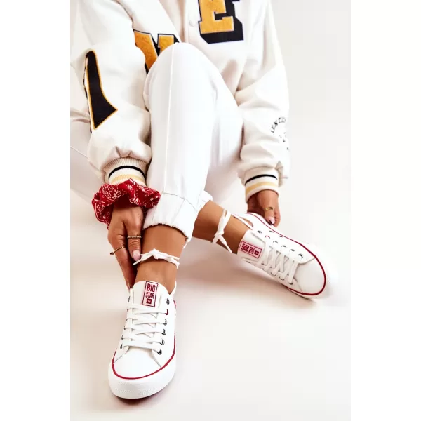  Дамски маратонки BIG STAR JJ274123 WHITE Big Star Shoes 