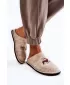 Дамски чехли BIG STAR KK276016 BEIGE Big Star Shoes