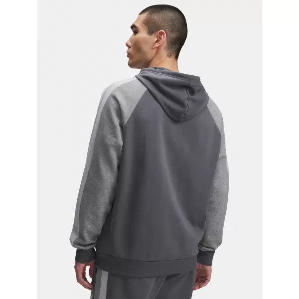  Мъжки суичър UNDER ARMOUR UA RIVAL FLC CB HOOD 6003958-025 СИВО 