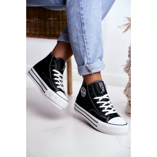  Дамски маратонки BIG STAR GG274012 BLACK Big Star Shoes 