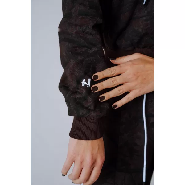  Суичър с цип POWER 895 DARK BROWN CAMO Nebbia 