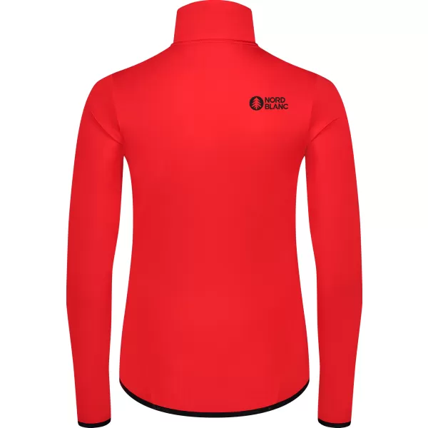  Дамски суичър powerfleece NORDBLANC SEDGE NBWFL8291 ЧЕРВЕНО 