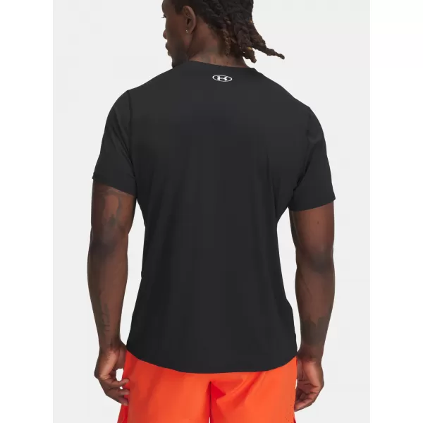  Мъжка тениска UNDER ARMOUR HEATGEAR FITTED SS 6000939-001 ЧЕРЕН 