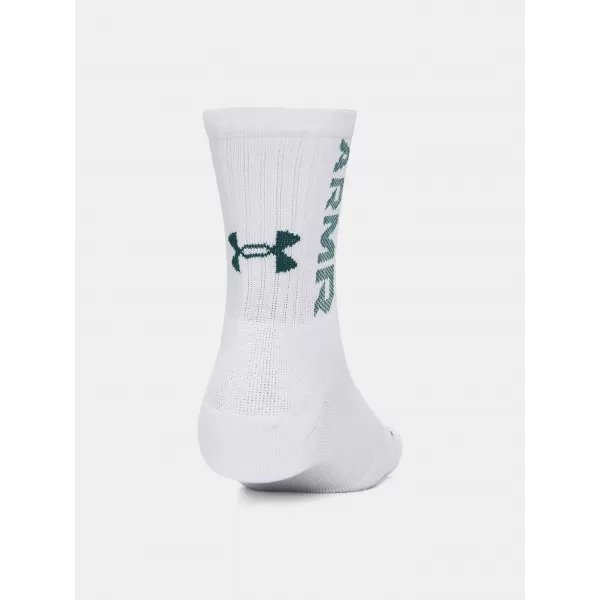  Чорапи UNDER ARMOUR UA 3-MAKER 3PK MID-CREW 1373084-106 БЯЛО 