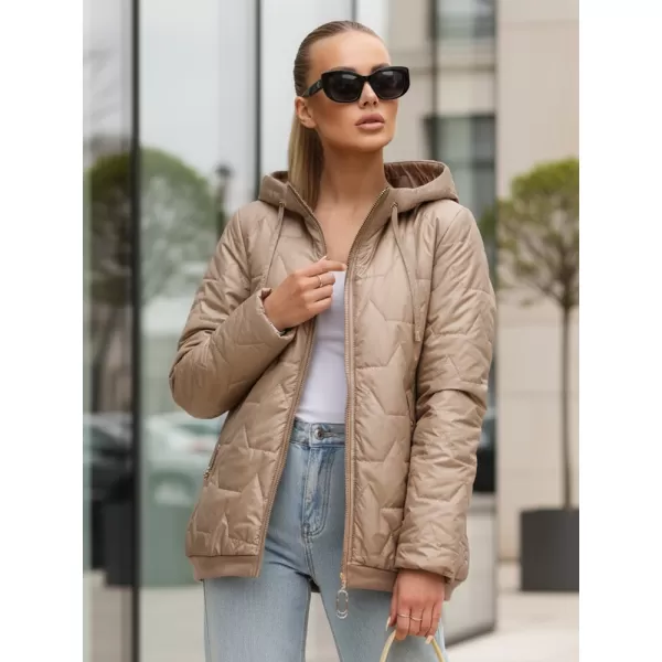  Дамско яке DSTREET TY5547 КАРАМЕЛ 