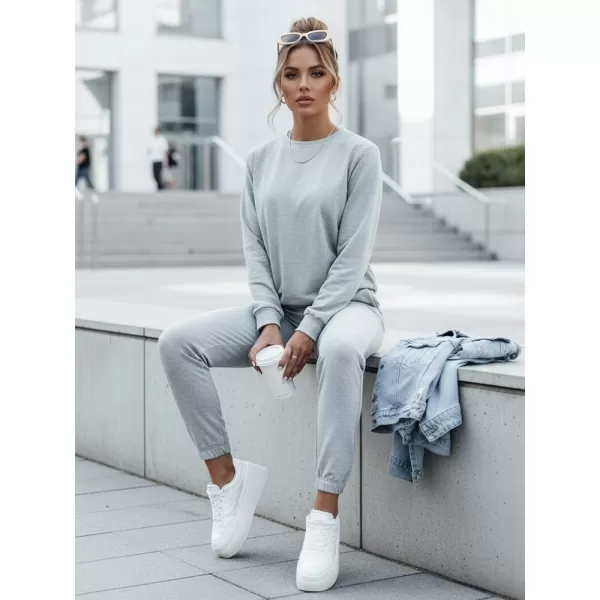 Дамски комплект DSTREET AY0816 СВЕТЛО СИВО 