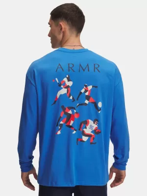 Мъжка тениска UNDER ARMOUR UA HWT MODERN SPORT OS LS 6004885-402 СИНЬО