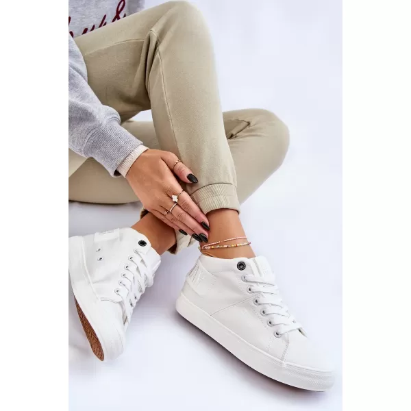  Дамски маратонки BIG STAR LL274002 WHITE Big Star Shoes 